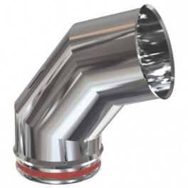 Codo Inox. 140/72º