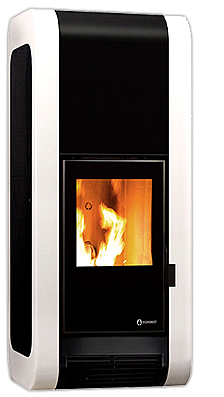 Estufa Pellet ECOFOREST OSLO 30 Kw  Canalizable